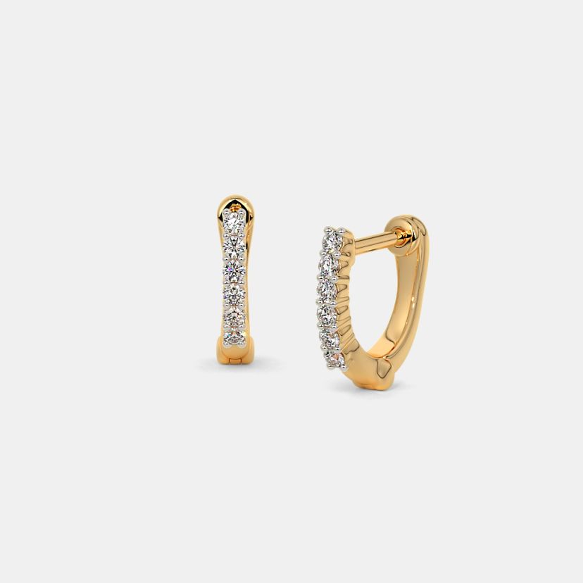 The Malani Multi Pierced Hoop Earrings - image 1