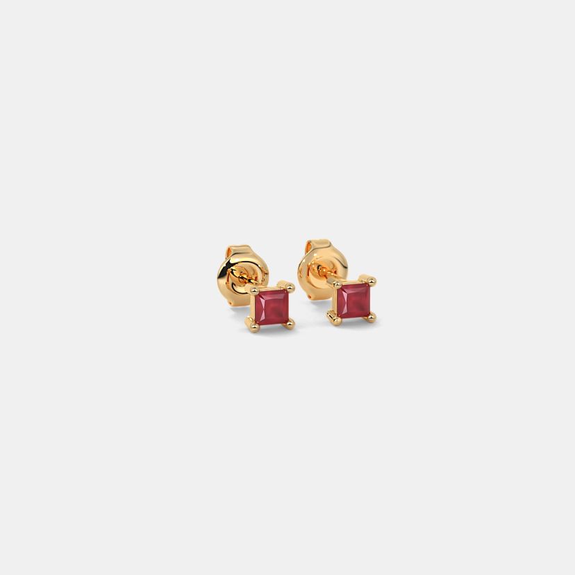 The Kahli Multi Pierced Stud Earrings - image 6