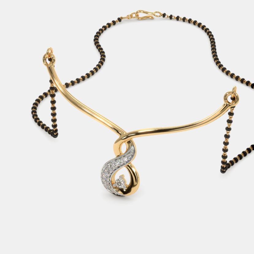 The Prayushi Mangalsutra Pendant - image 1
