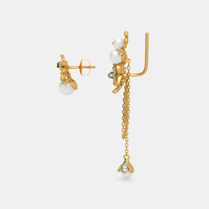 The Winter Plum Mismatch Earrings - image 3