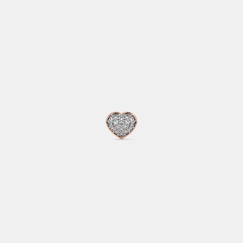 The Fiducia Heart Stud Earrings - image 7