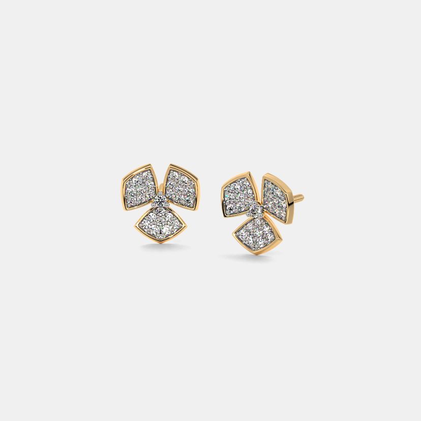 The Trillium Stud Earrings - image 1