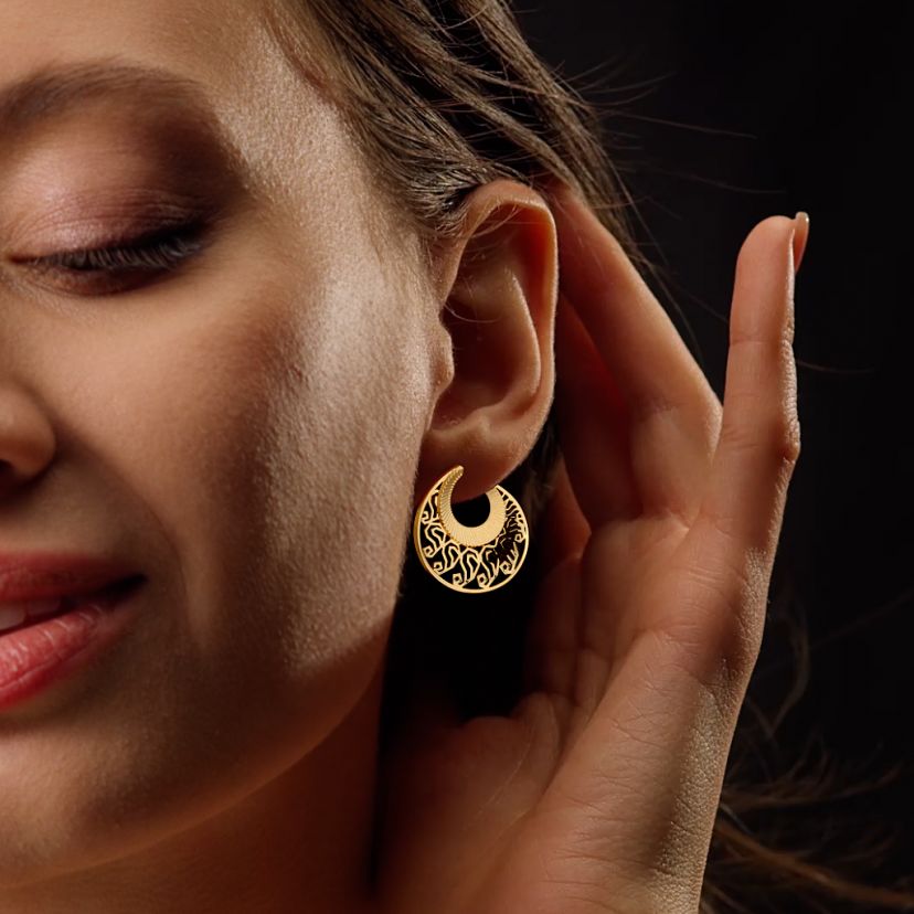 The Ornate Lace Earrings - image 4