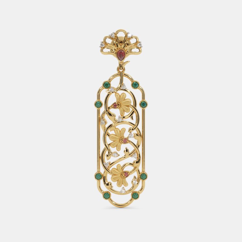 The Gul bahaar Drop Earrings - image 7