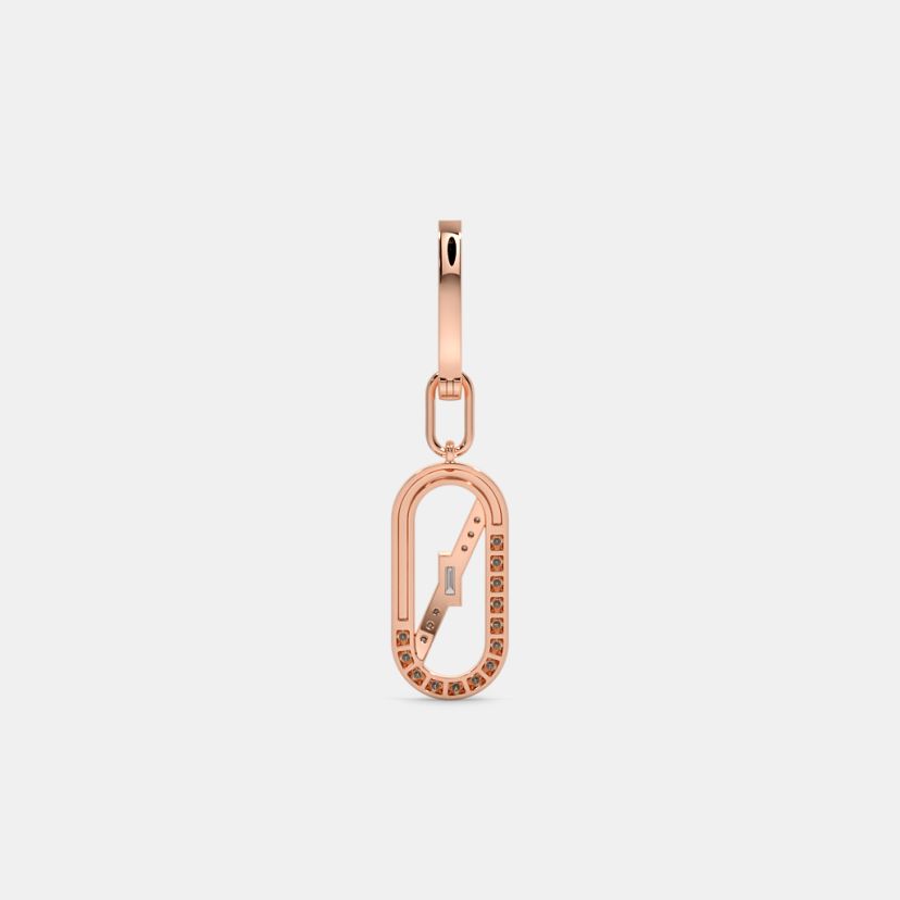 The Ineza Dangle Hoop Earrings - image 6
