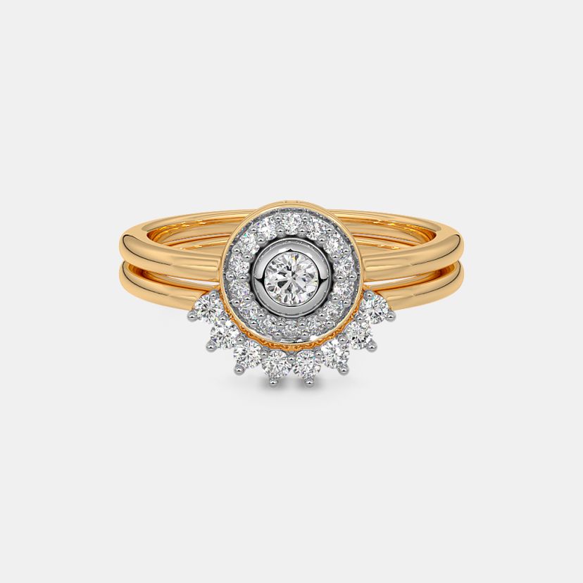 The Meki Bridal Set Ring - image 9
