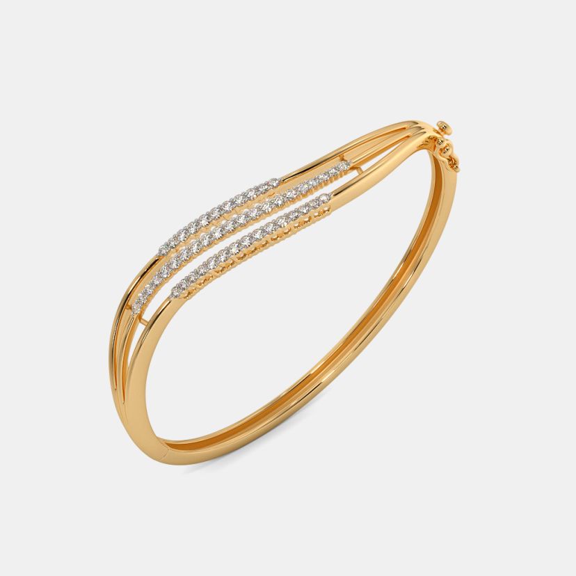 14 Kt Solid Gold Bangle Bracelet – Elite Fine Jewelers
