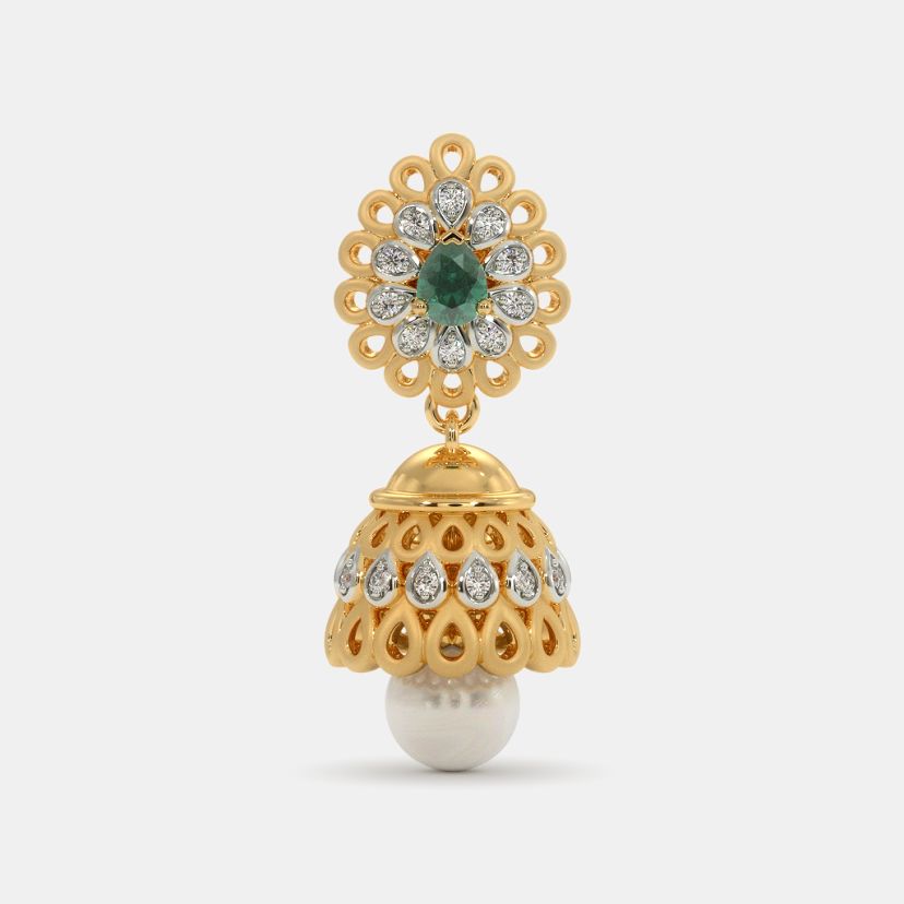 The Regal Mayura Jhumka - image 7