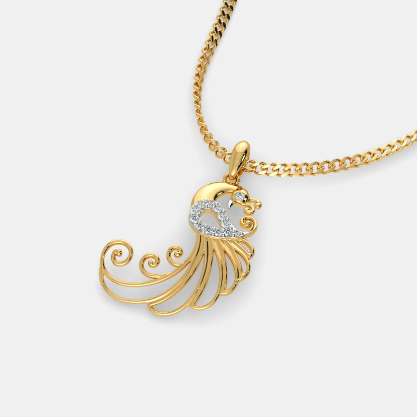 The Swaying Feather Pendant - image 7