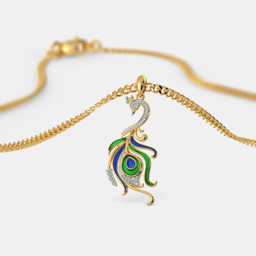The Pirouette Feather Pendant - image 1