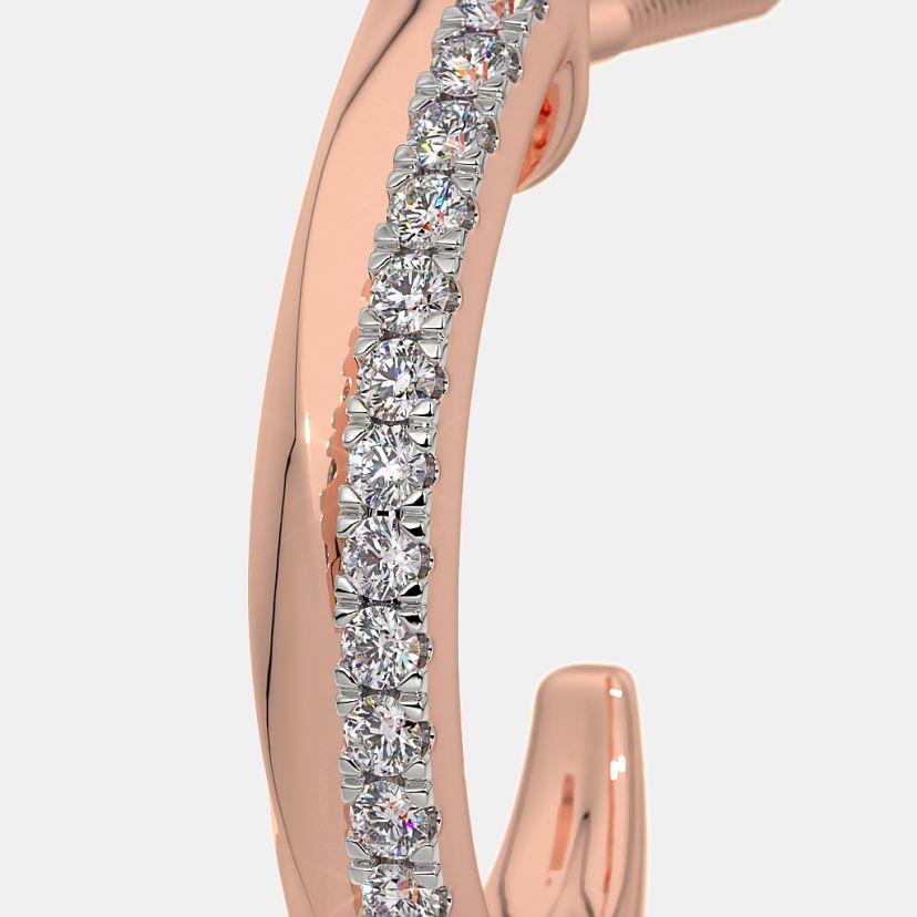 The Arabella Huggie Earrings - image 5