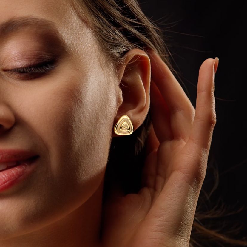 The Heidi Stud Earrings - image 4