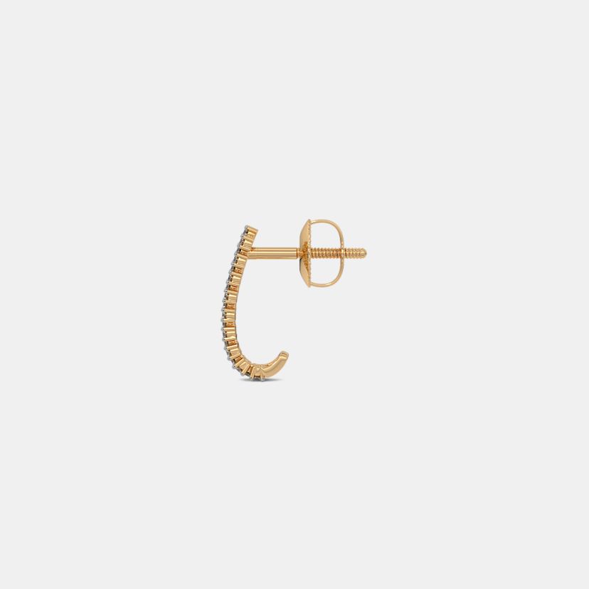 The Zephyrelle J Hoop Earrings - image 8