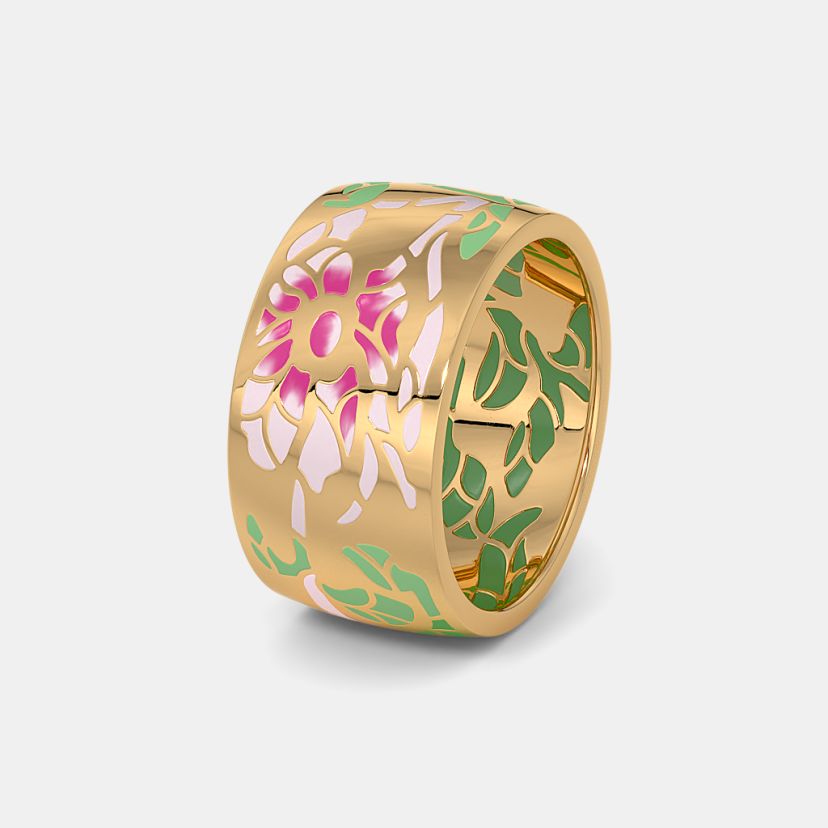 The Petal And Poise Band Ring - image 1