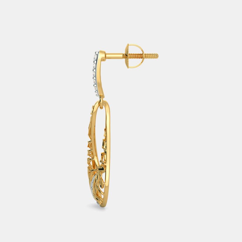 The Foliage Lattice Earrings - image 4