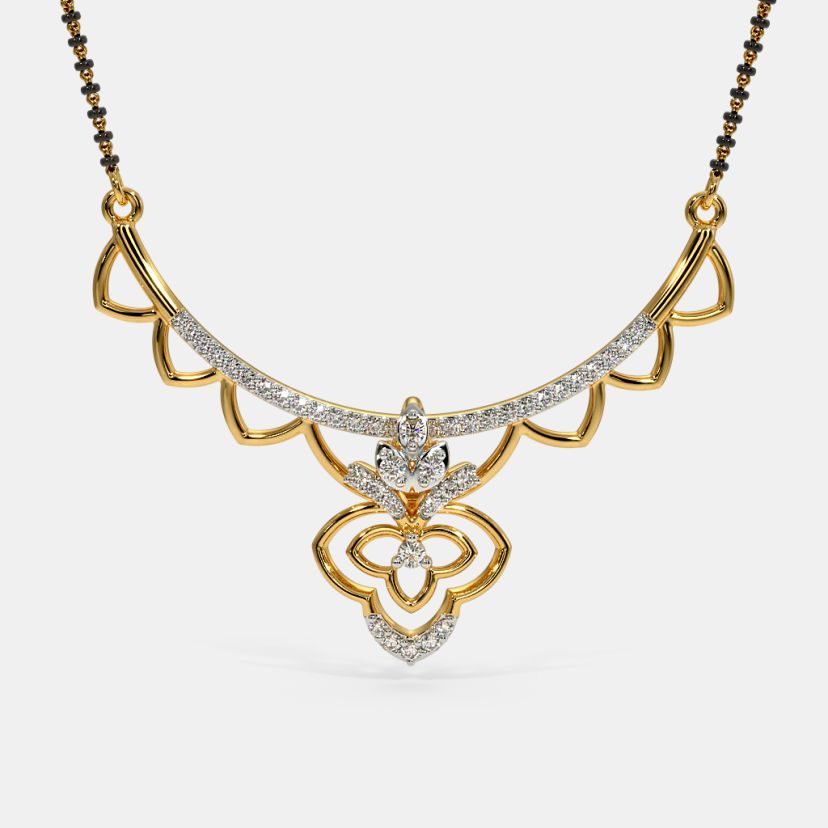 The Arini Convertible Mangalsutra Pendant - image 8