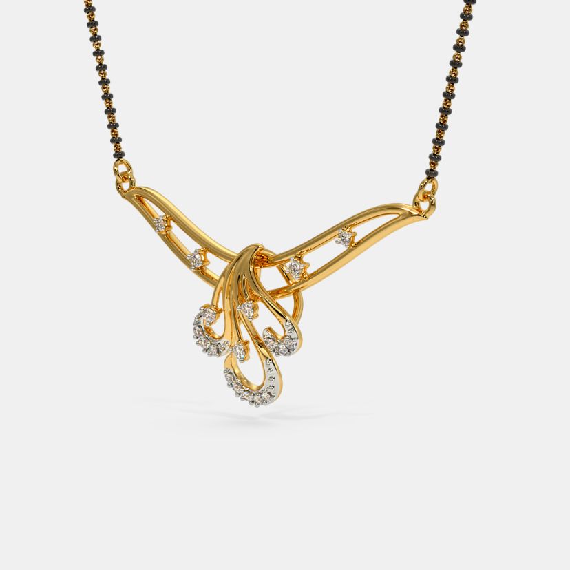 The Mahika Convertible Mangalsutra Pendant - image 7