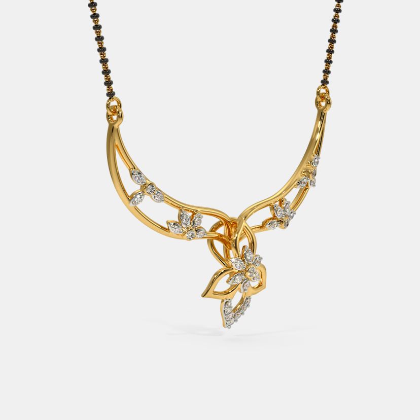 The Reya Convertible Mangalsutra Pendant - image 9
