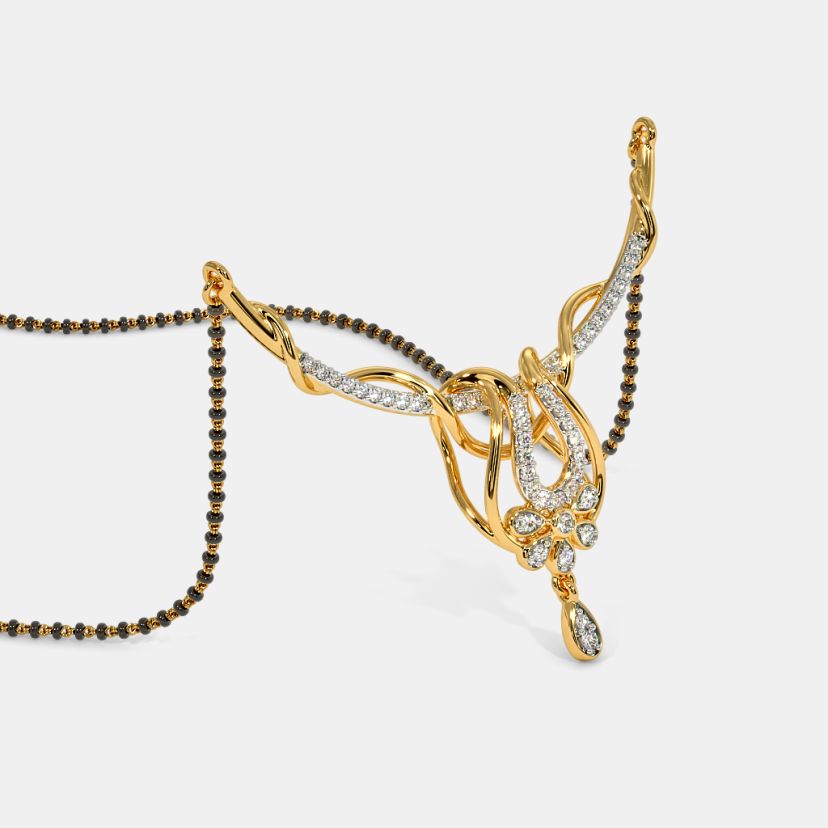The Tanmayi Convertible Mangalsutra Pendant - image 10