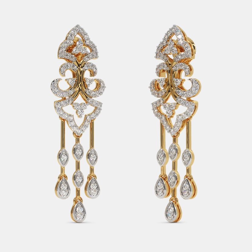 The Camelia Drop Earrings - image 1