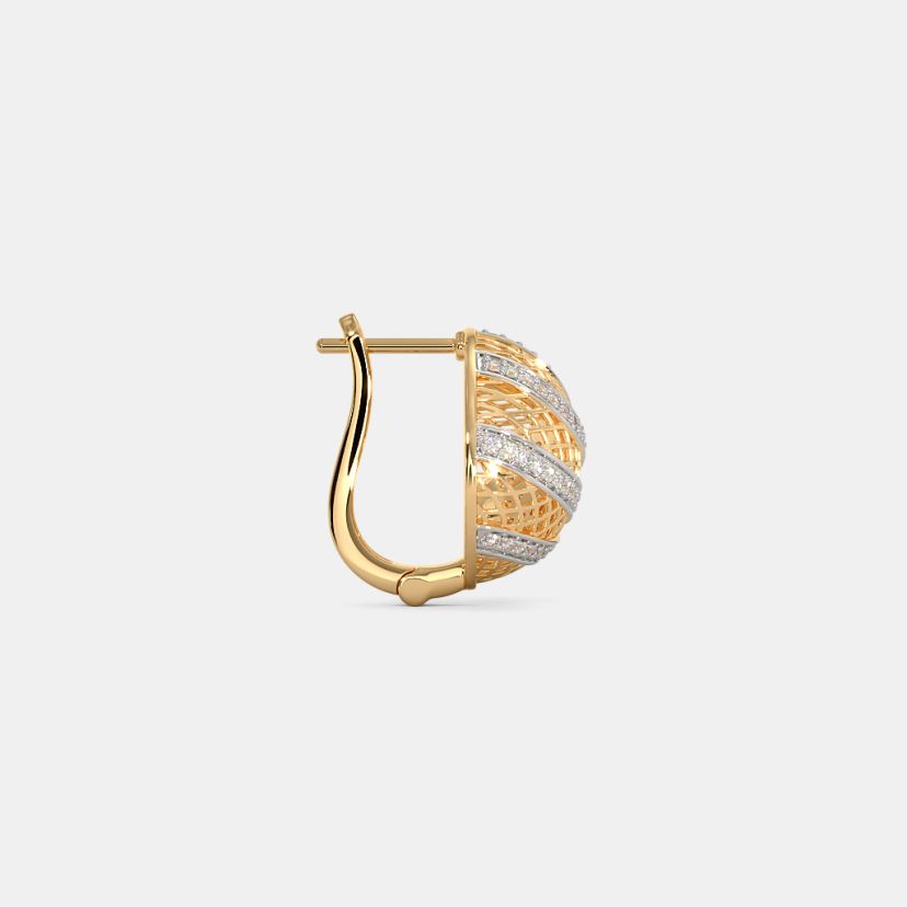 The Esfera Huggie Earrings - image 7