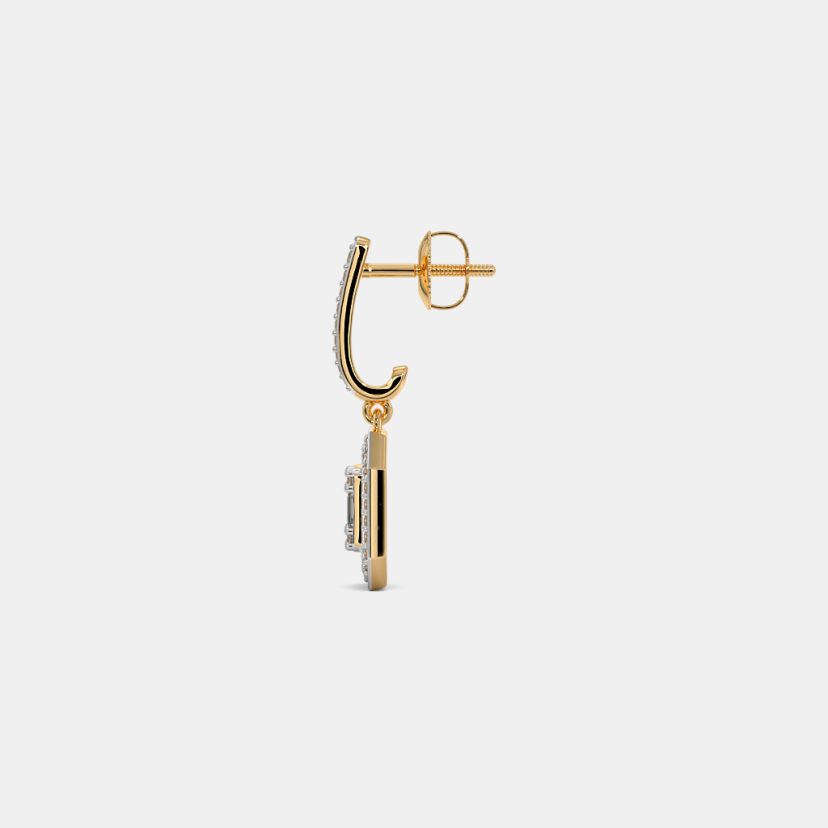 The Brooks J Hoop Dangle Earrings - image 5