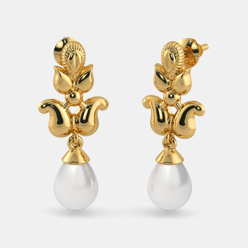 The Vedika Drop Earrings - image 1