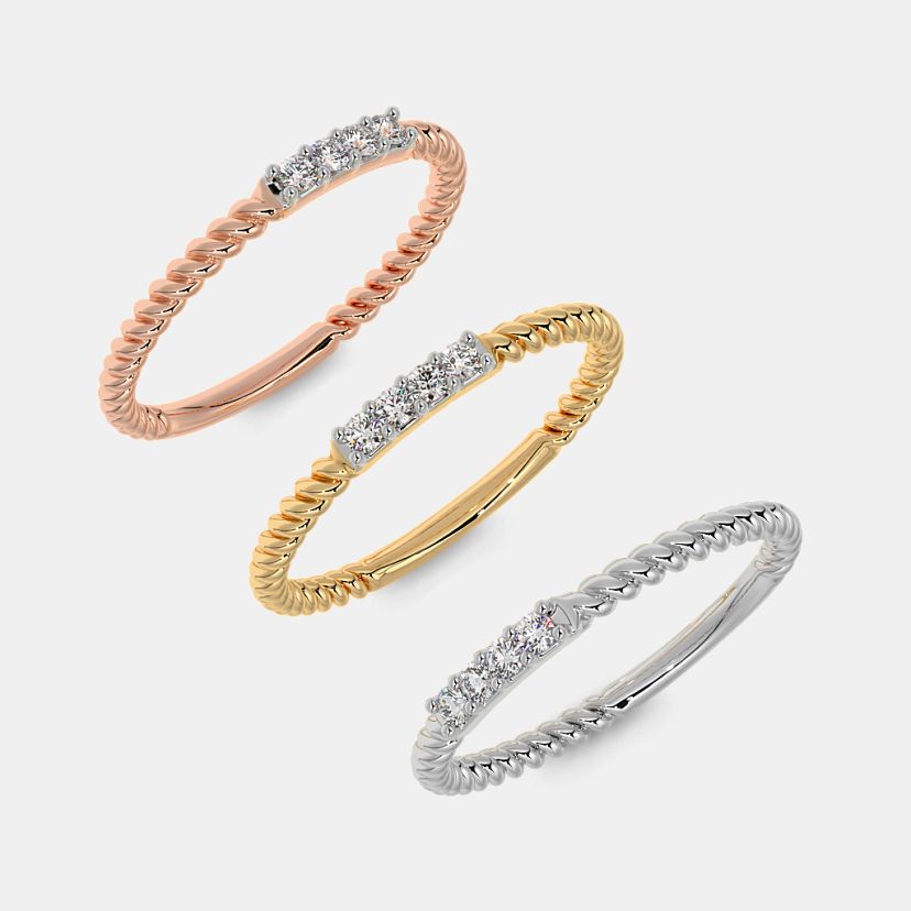 The Shaina Stackable Ring - image 7