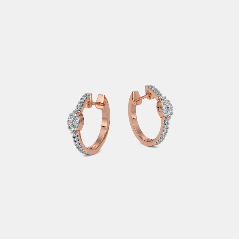 The Tarunithra Huggie Earrings - image 5