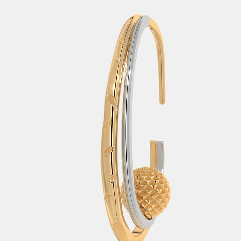 The luzelka J Hoop Earrings - image 4