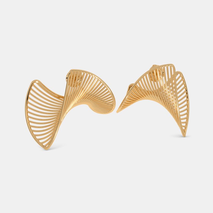 The Solvyra Orange Peel Earrings - image 5