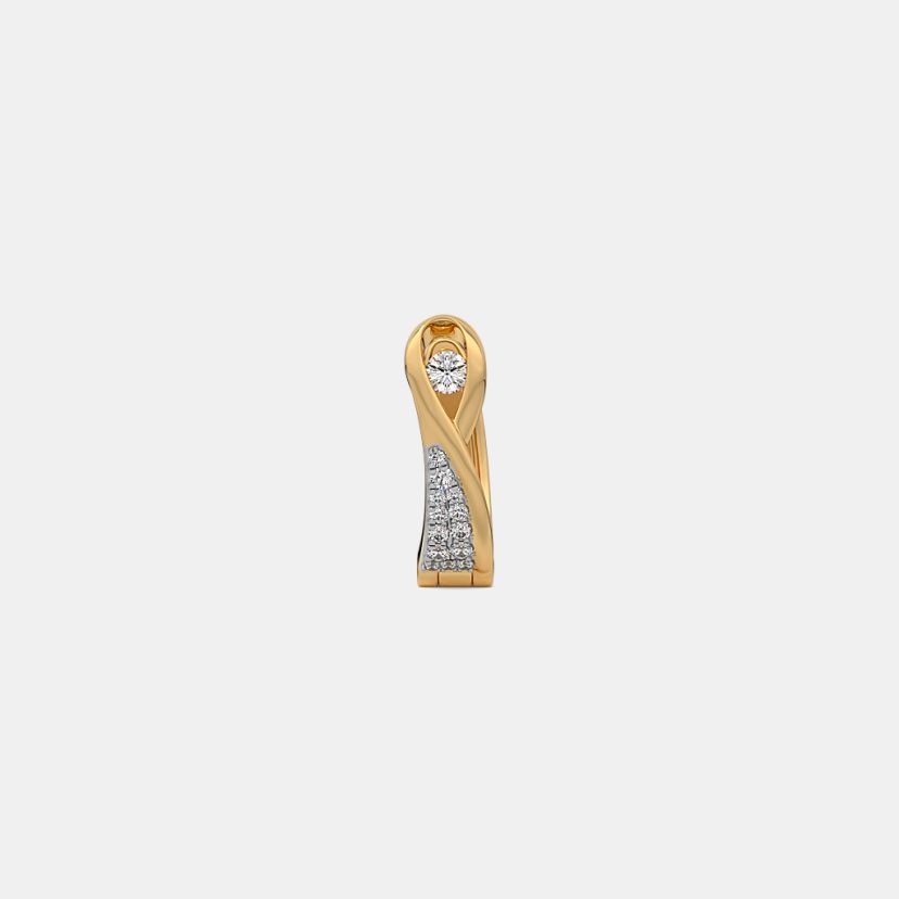The Plagian Huggie Earrings - image 6
