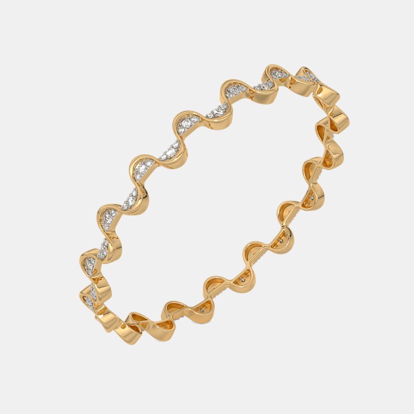 The Wavi Round Bangle - image 1