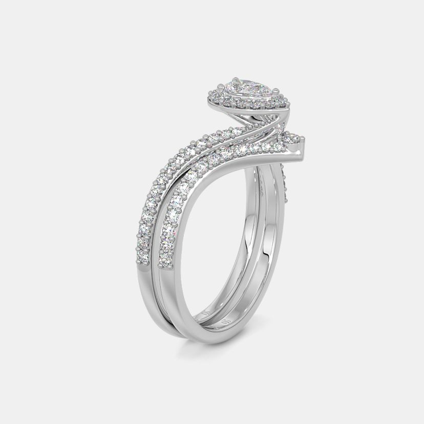 The Aimer Bridal Ring Set - image 10