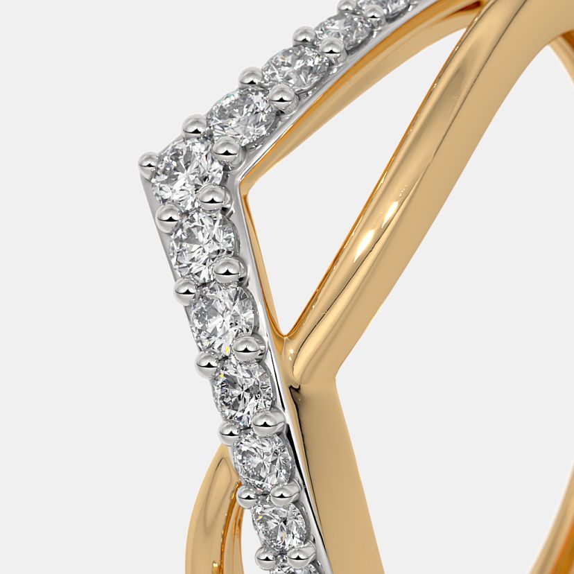 The Rashida Chevron Ring - image 5