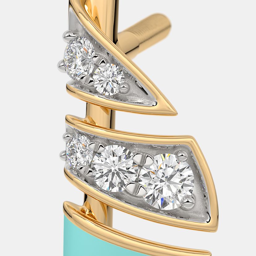 The Valerie J Hoop Earrings - image 4