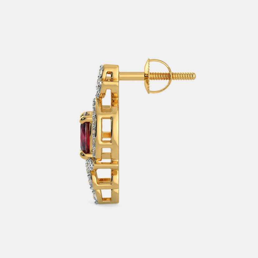 The Luxurious Floralia Stud Earrings - image 4