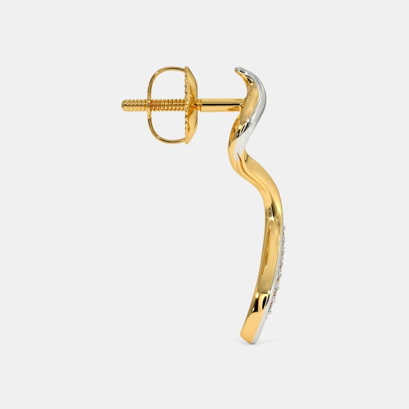 The Twirly Ribbon Stud Earrings - image 7