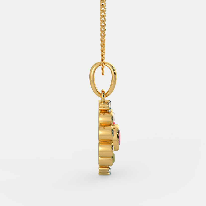 The Rajkanya Navaratna Pendant - image 5