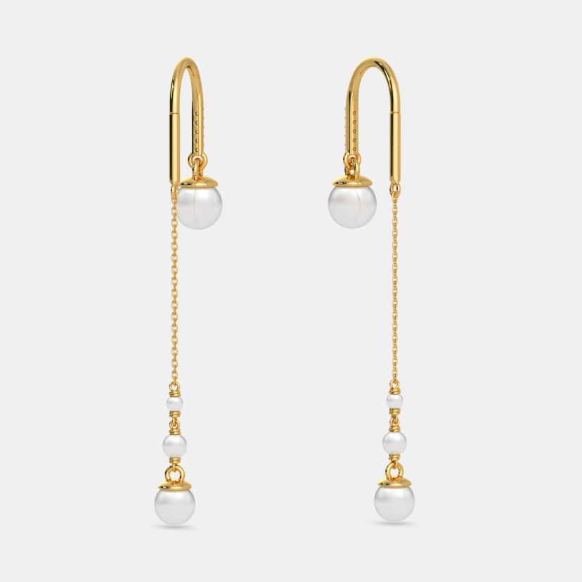 The Sheer Arc Sui Dhaga Earrings - image 8