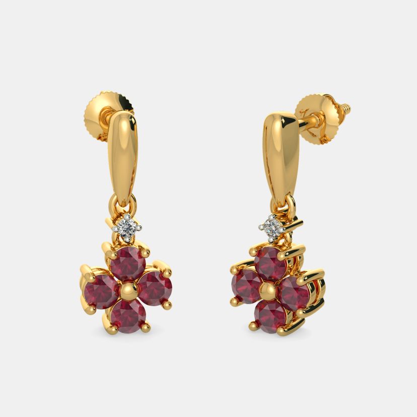 6 Excellent Daily Wear Gold Earrings Designs for Female - People choice-tiepthilienket.edu.vn