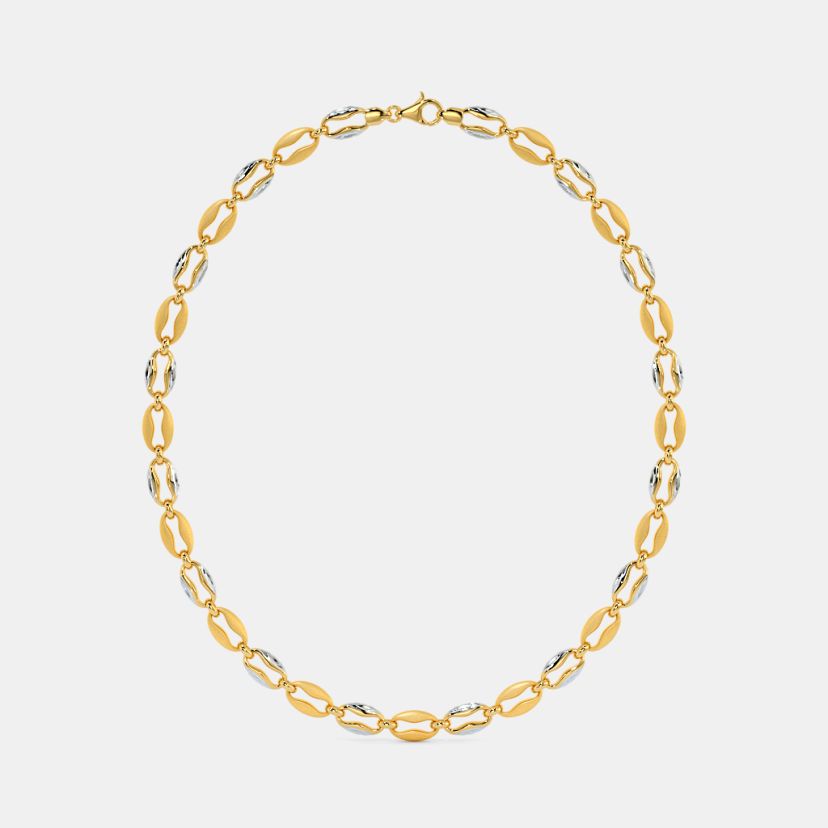 The Dax Gold Chain - Angle View 2