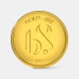 10 gram 24 KT Gold CoinFront