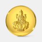 50 gram 24 KT Lakshmi Gold CoinFront