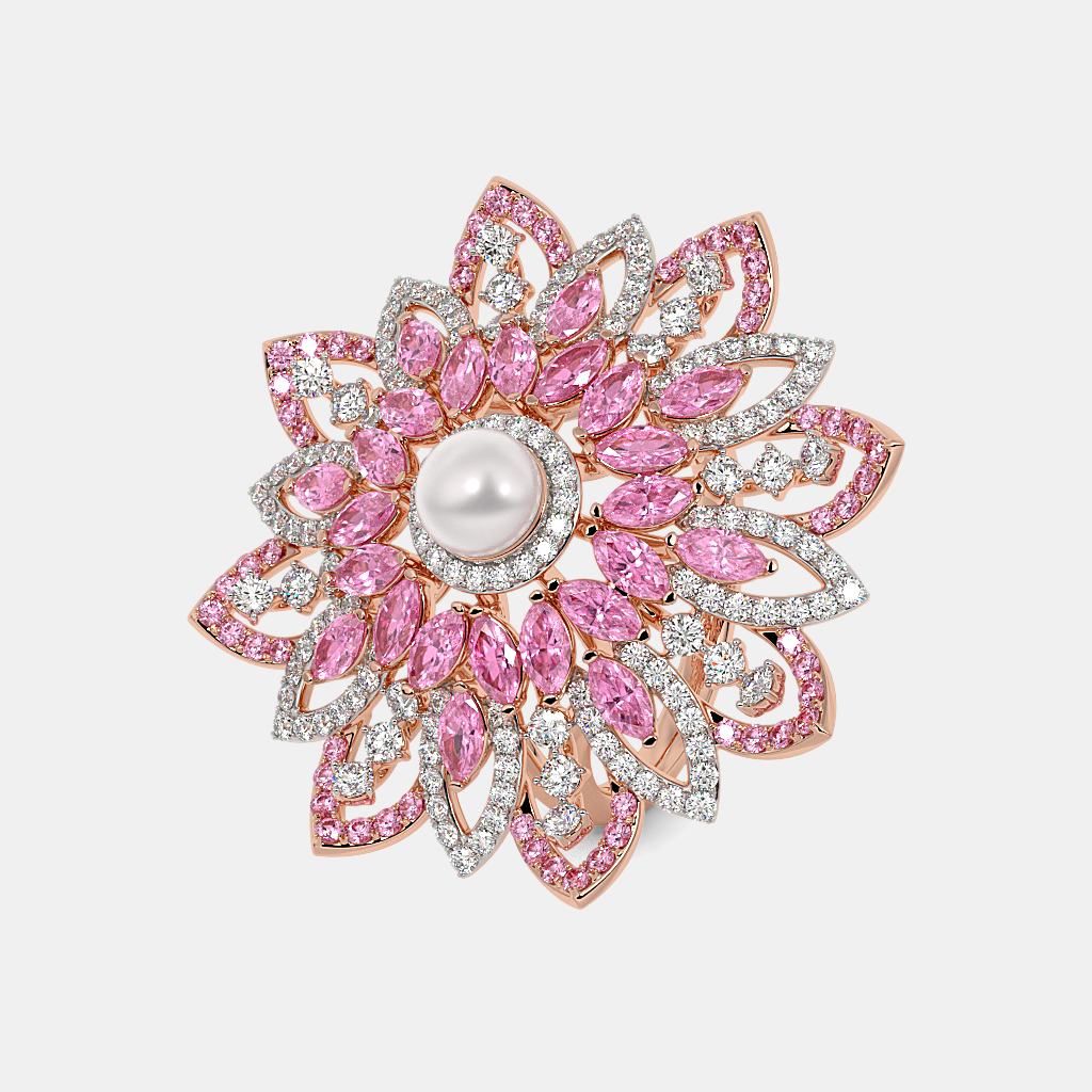 The Blush Aurora Cocktail Ring alternate view 1