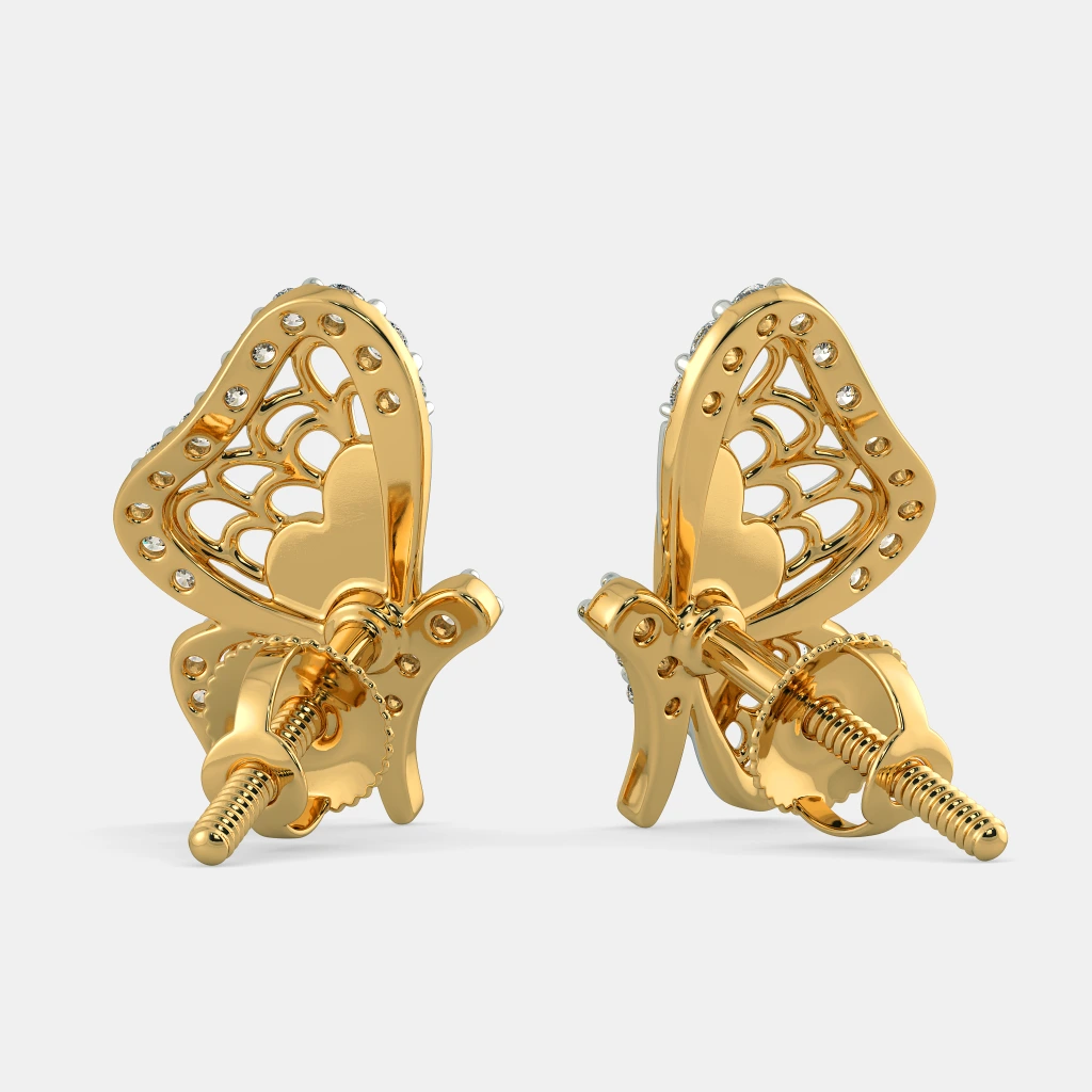 The Lindsey Butterfly Earrings | BlueStone.com