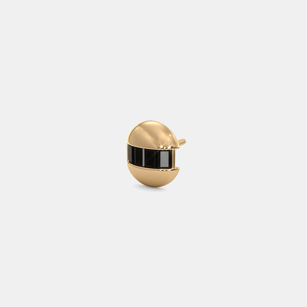 The Onyx Edge Stud For Him