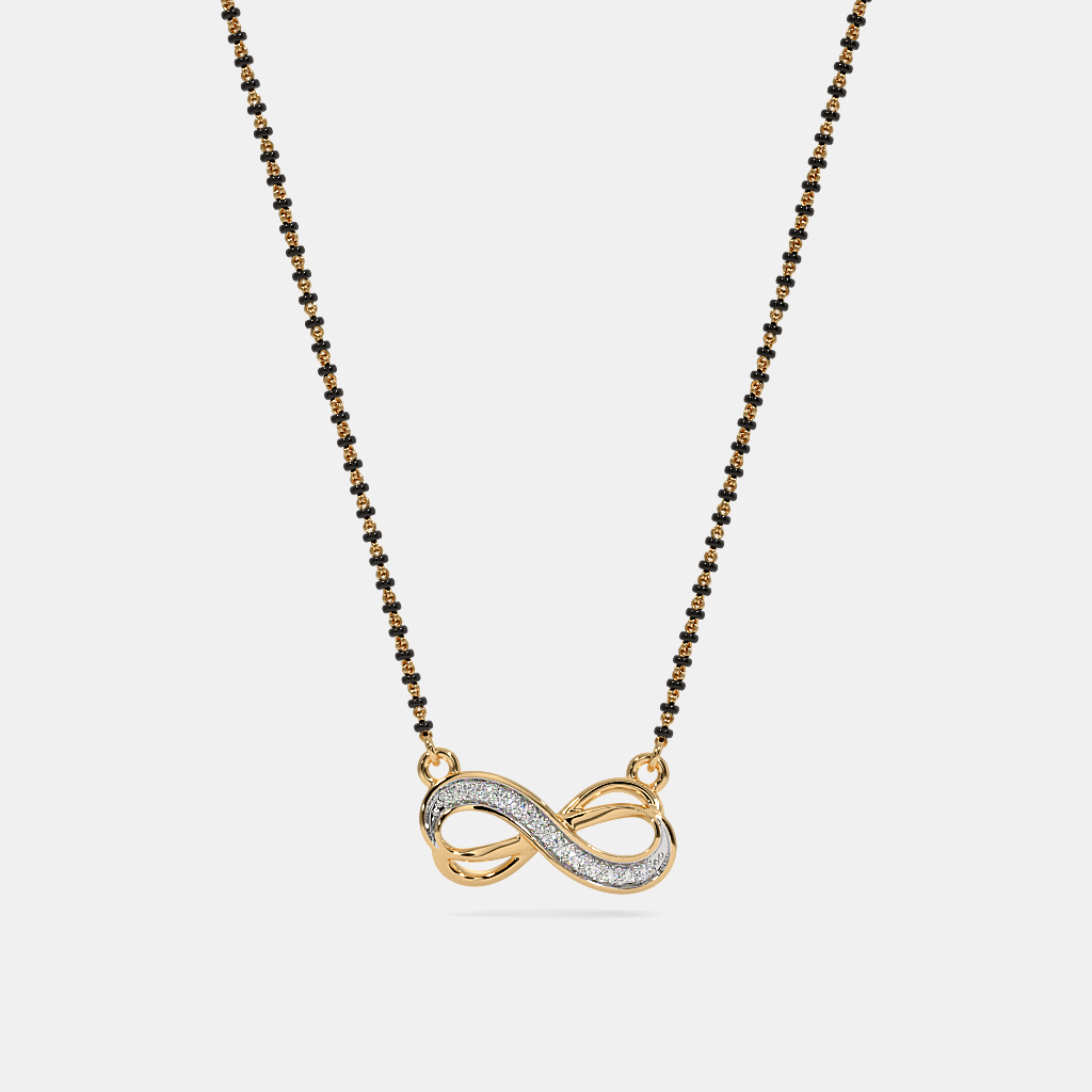 The Leesha Infinity Mangalsutra Pendant