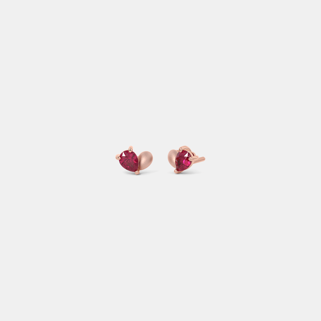 The Scarleta Multi Pierced Stud Earrings