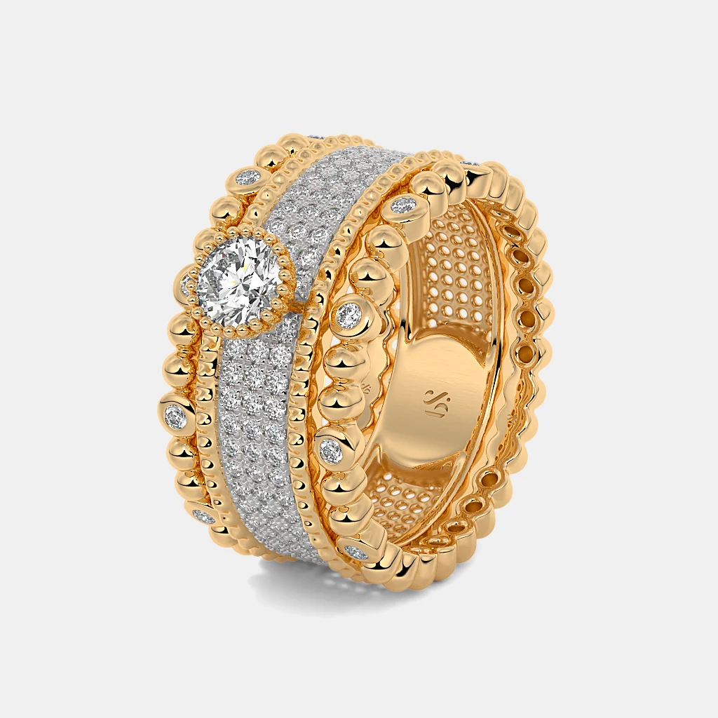 The Alzian Bridal Ring Set